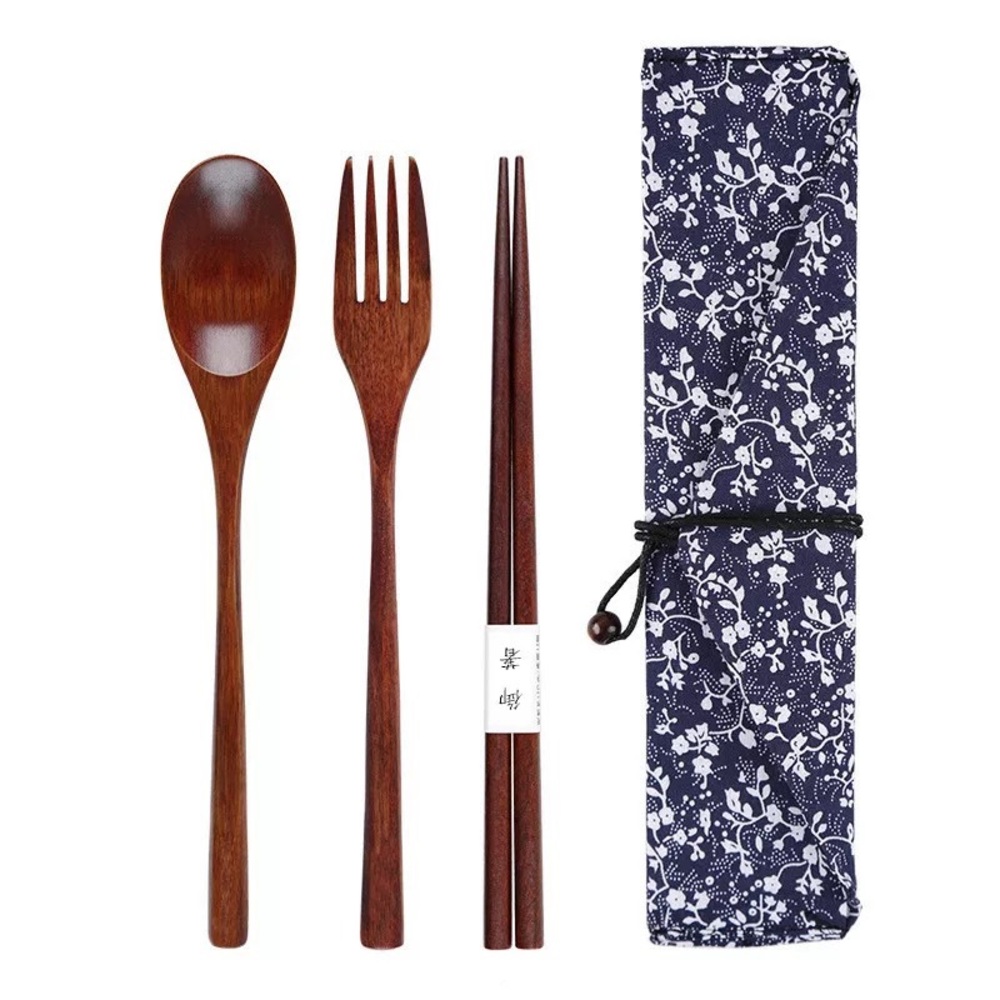 4/$32 Premium Wooden Utensils Set - Picture 1 of 5